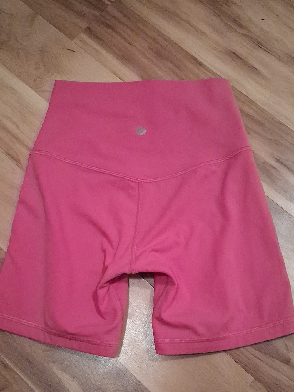 lululemon athletica Pink High-Waist Bike Shorts